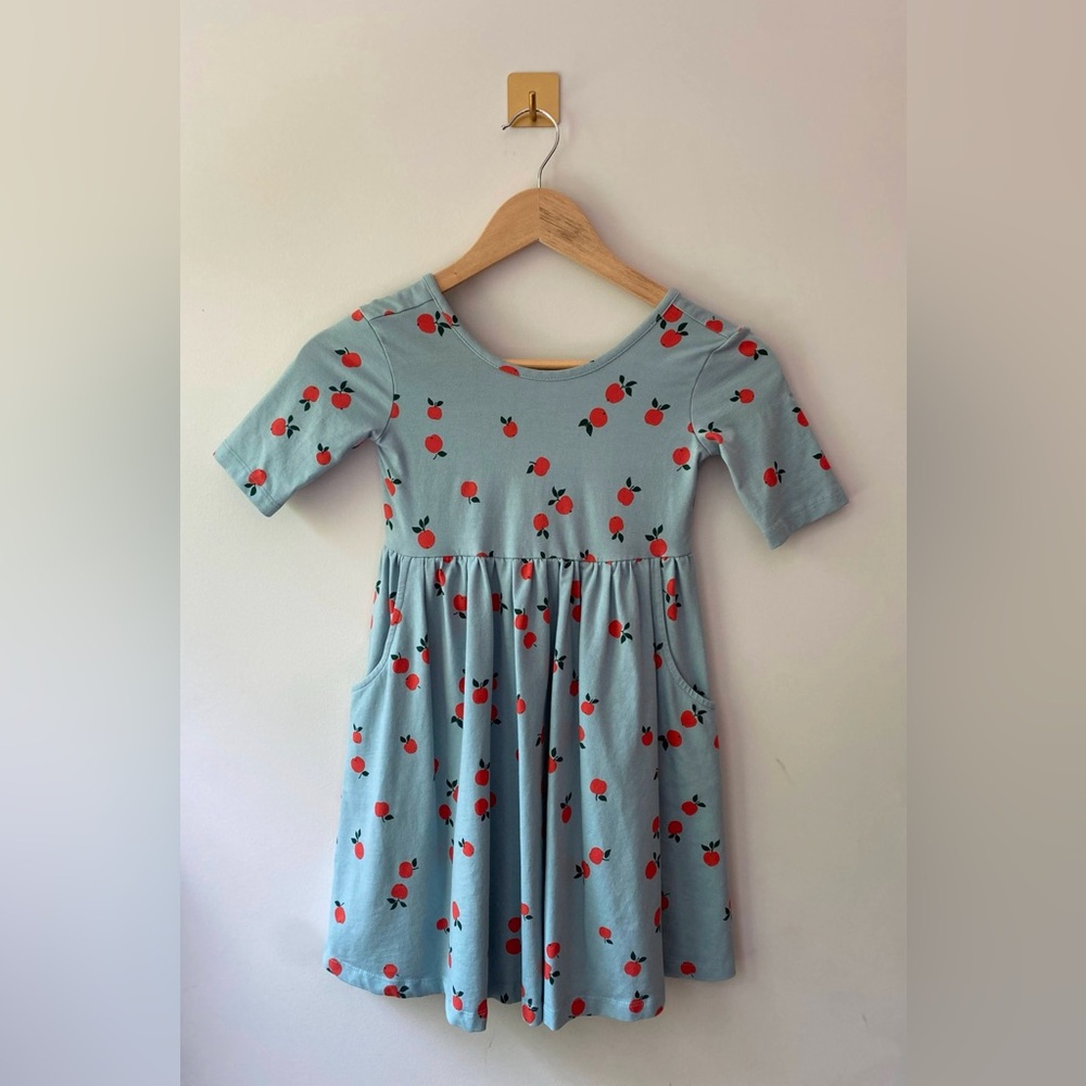 Girl’s Size 6/7 Hanna Andersson Skater Dress with Pockets‎